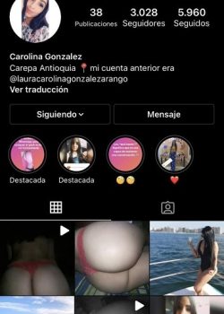 Se filtraron las nudes y videos de esta zorrita de ig 1