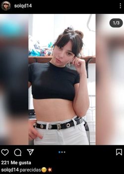 Morrita de instagram es filtrada mostrando las tetis 9