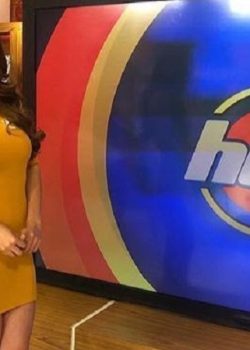 Se filtraron las nudes y videos de presentadora del tiempo 10
