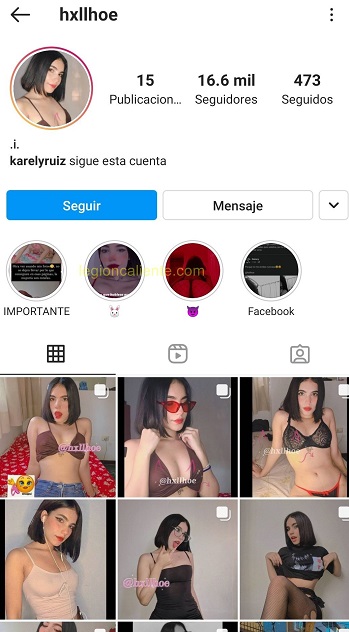 Zorrita de instagram hackeada + videos 10