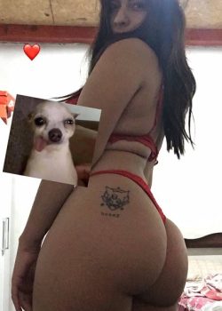 Jovencita se graba moviendo el culazo desnuda 7